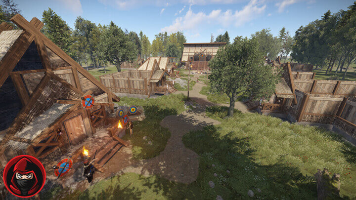 Rust Helheim Village - Viking / Medieval RP Prefabs