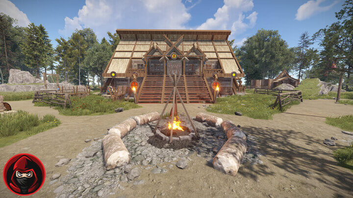 Rust Helheim Village - Viking / Medieval RP Prefabs