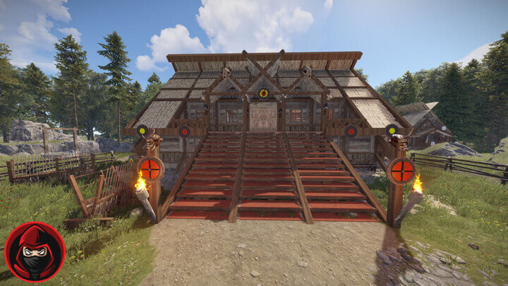 Rust Helheim Village - Viking / Medieval RP Prefabs