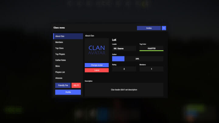 Clans 18 Rust Clans All Products