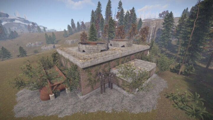 Rust Bundle of 7 custom places to build a base Prefabs