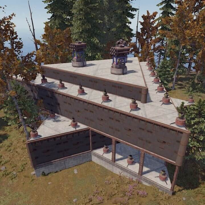 Rust [Pack1] 60 Raidable Bases Pack Different Designs From Easy To Nightmare Difficulty All Products