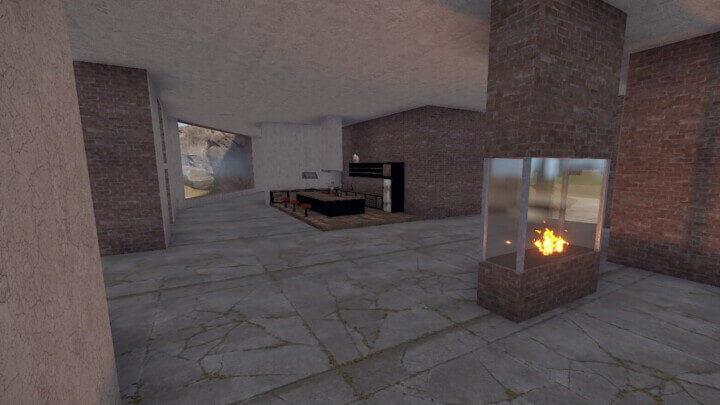 Rust Modern Earth House | Place for building Prefabs