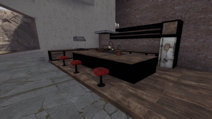 Rust Modern Earth House | Place for building Prefabs