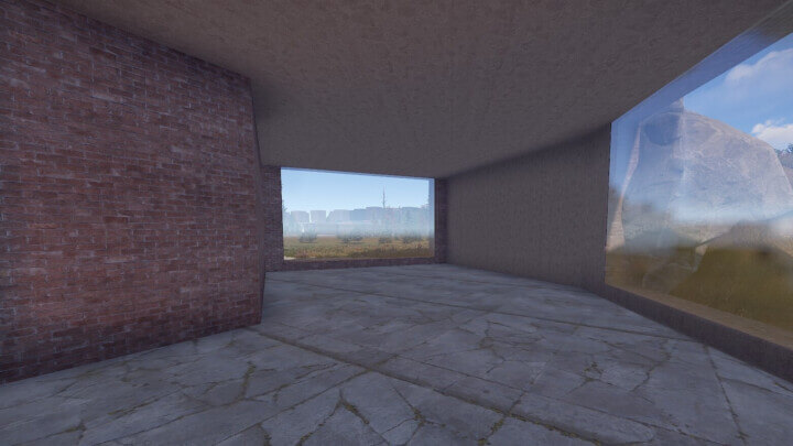 Rust Modern Earth House | Place for building Prefabs