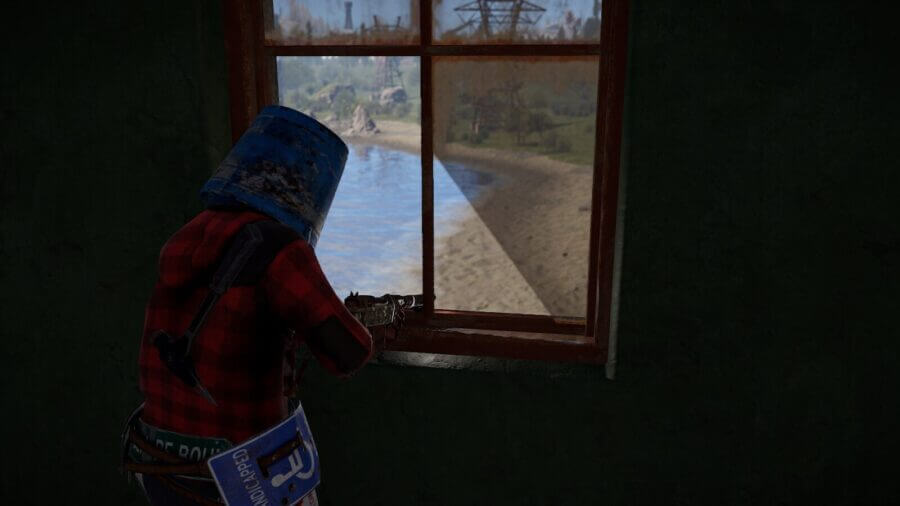Small dark windows in the lighthouse make for a very overpowered snipers nest. Very easy to shoot out of, hard to shoot in due to the size of the window opening.