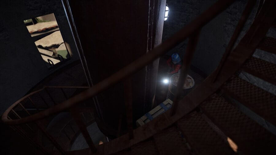 While climbing up the route of the tower there are a few crate and barrels spawns. Be mindful that the pathway is broken so you must take the suggested route.