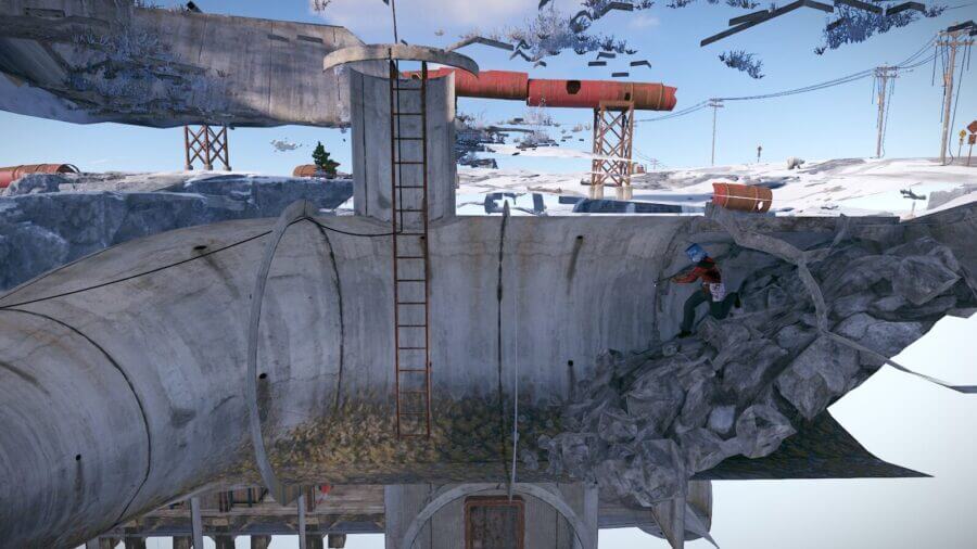 Be mindful when entering the ladder entrances of the tunnels for anyone potentially camping in the dark