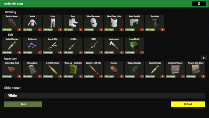 Rust Save Outfit Skin All Products