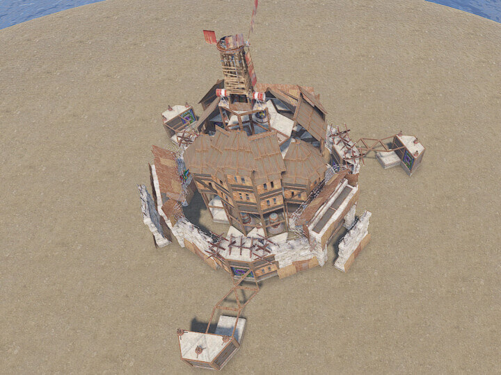 Rust Raidable Bases - Pack 3 All Products