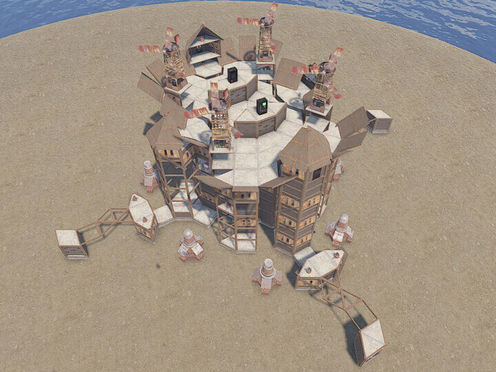 Rust Raidable Bases - Pack 3 All Products