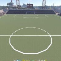 Stadium mid-field