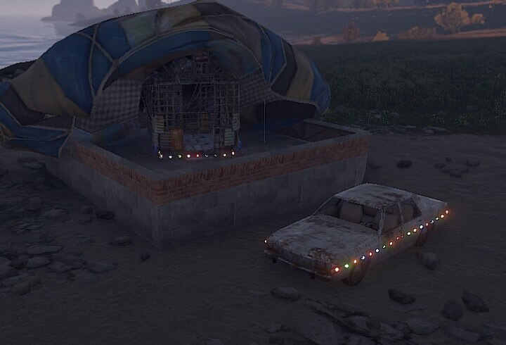 Rust Vehicle Christmas Light All Products