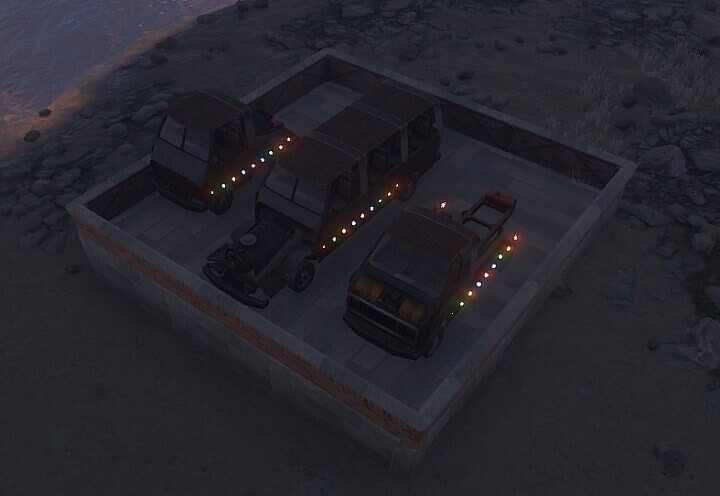 Rust Vehicle Christmas Light All Products