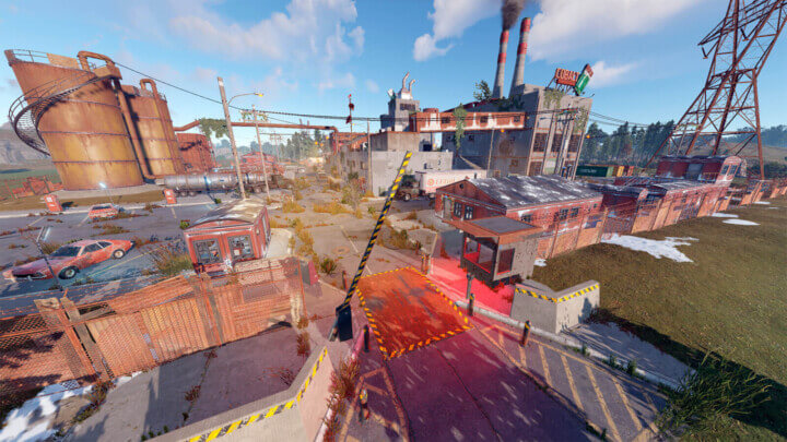 Rust Chocolate Factory (Christmas Monument) Prefabs