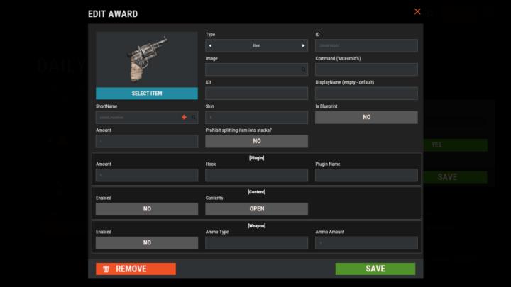 Daily Rewards 7 Rust Daily Rewards All Products