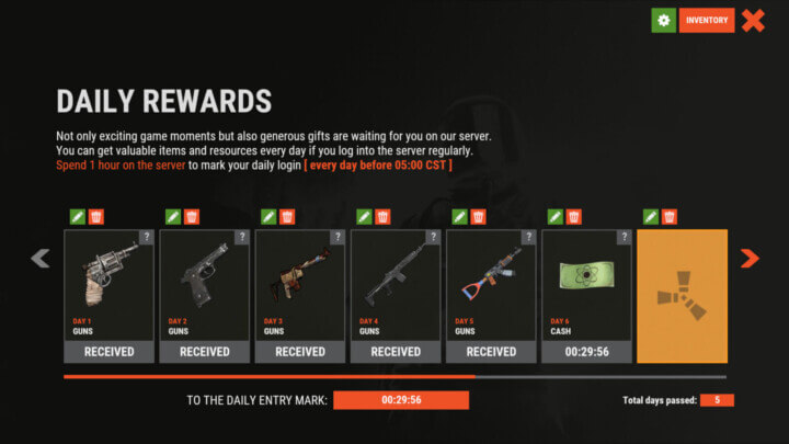 Daily Rewards 2 Rust Daily Rewards All Products