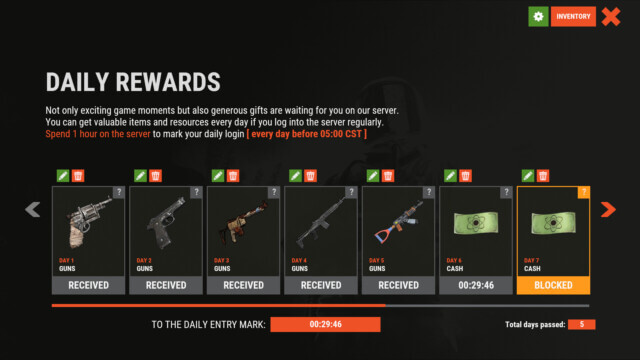 Daily Rewards Rust Plugin - Lone Design