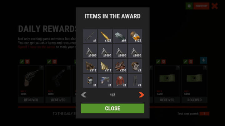 Daily Rewards 5 Rust Daily Rewards All Products