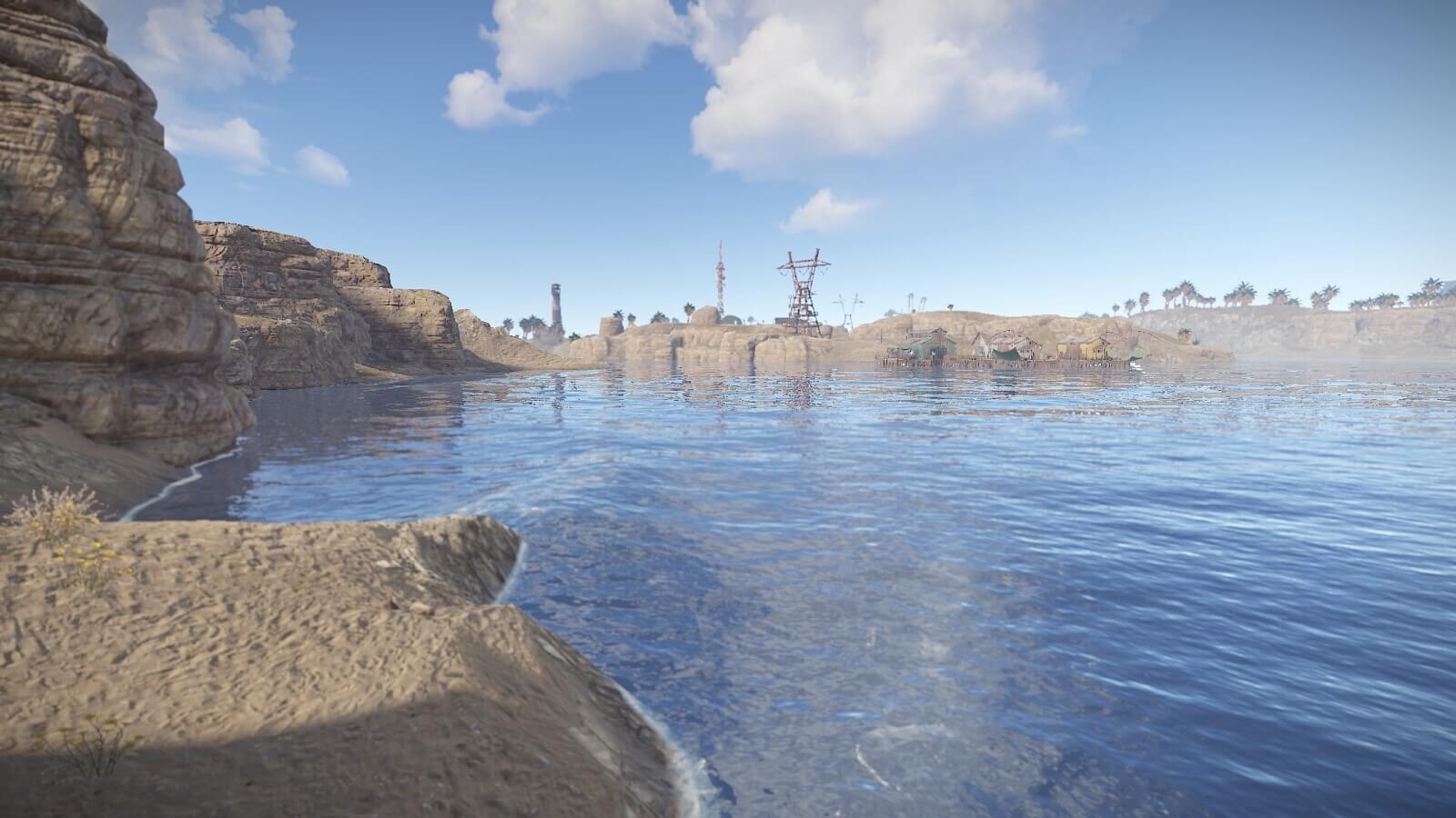 Dellora island custom rust map lone design