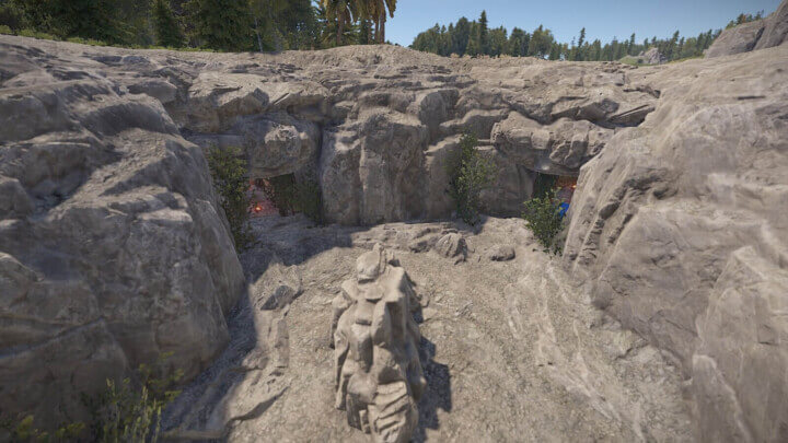 Rust Bundle of 10 custom caves to build a base All Products
