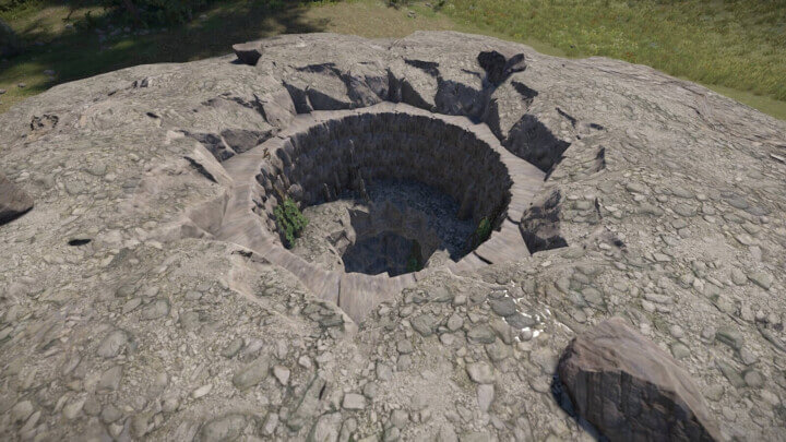 Rust Bundle of 10 custom caves to build a base All Products