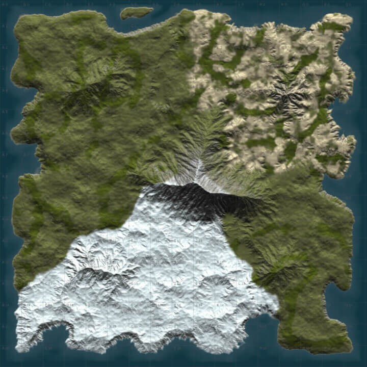 Rust DIY MAP BUNDLE 2 | Landscapes + 25 custom monuments + 27 custom places to build a base + Finished MAP All Products