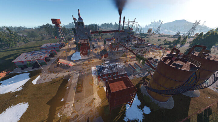 Rust Chocolate Factory (Christmas Monument) Prefabs