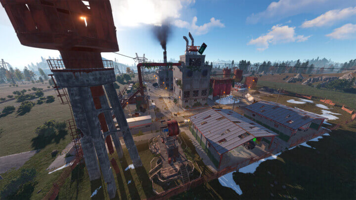 Rust Chocolate Factory (Christmas Monument) Prefabs