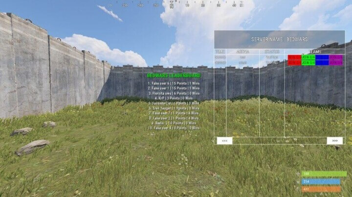 Rust BEDWARS | Minigame All Products