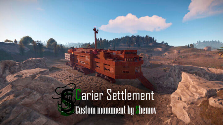 Rust Bundle of 8 Monuments ( PACK 6 ) All Products
