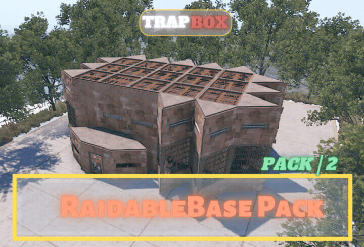 Rust Raidable Bases Mega Pack | 200+ All Products