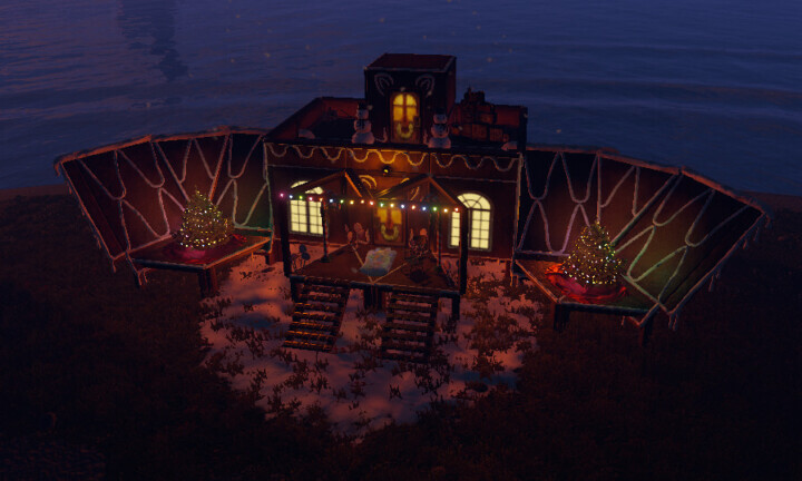 Rust 20+ Christmas Raidable Bases All Products