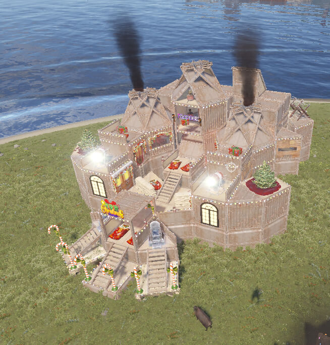 Rust Christmas Raidable Bases All Products