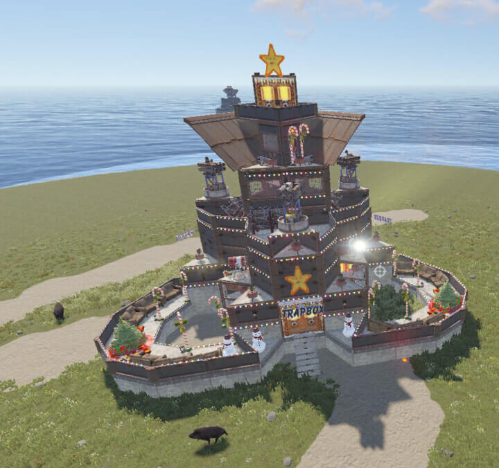 Rust Christmas Raidable Bases All Products