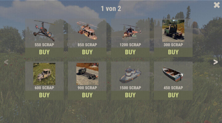 Vehicle Buy 1 Rust Vehicle Buy All Products