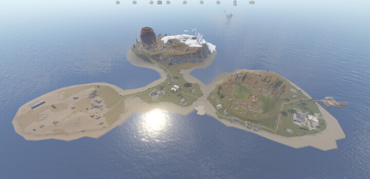 Rust Heady Island 6.0 - Small / One Grid Prefabs