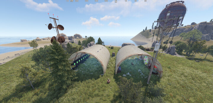 Rust Heady Island 6.0 - Small / One Grid Prefabs