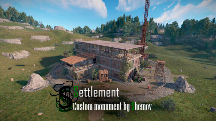 Rust Bundle of 8 Monuments ( PACK 6 ) All Products