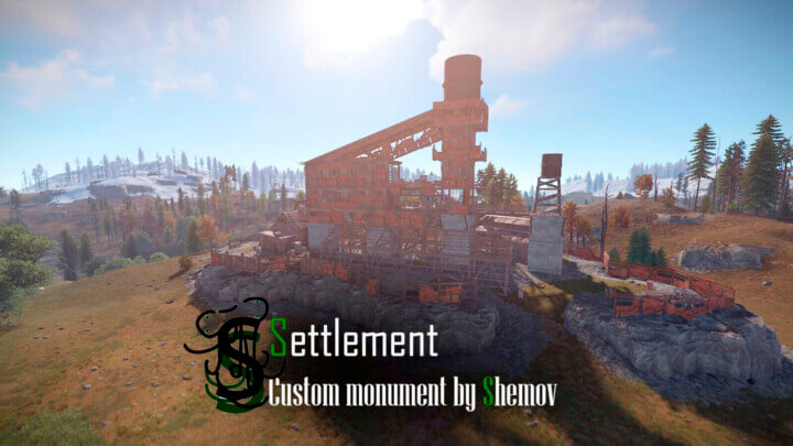 Rust Bundle of 8 Monuments ( PACK 6 ) All Products