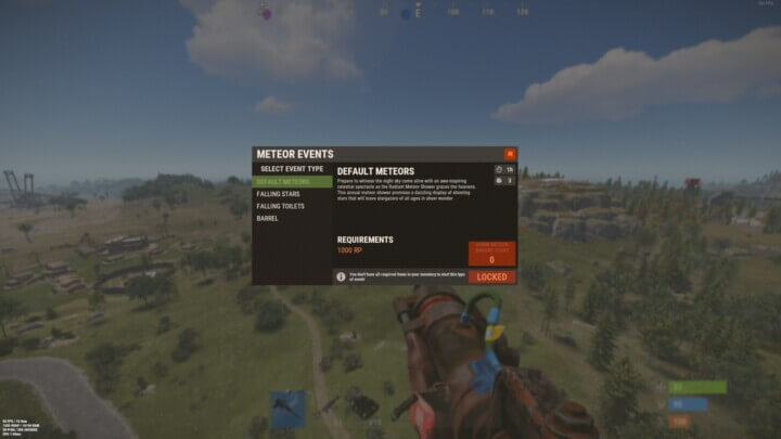 Rust Meteor Event All Products