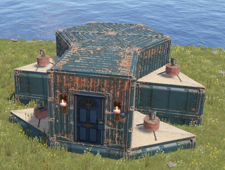 Rust 50+ Shelter Raid Bases All Products