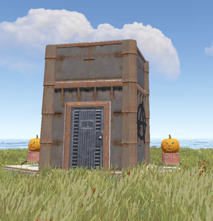 50+ Shelter Raid Bases Rust Raidable Bases