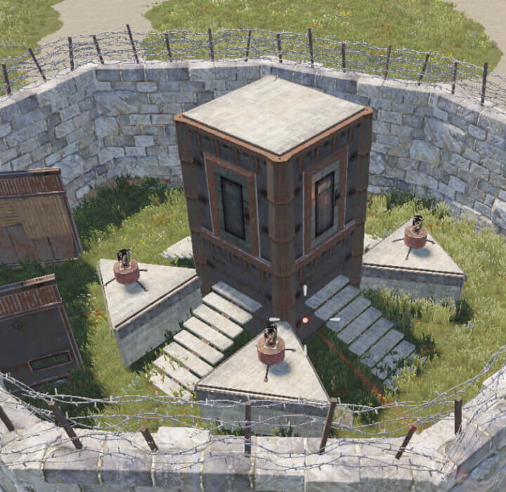 Rust 50+ Shelter Raid Bases All Products