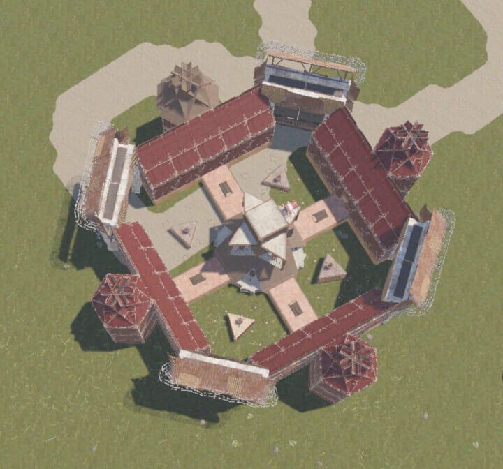 Rust 50+ Shelter Raid Bases All Products