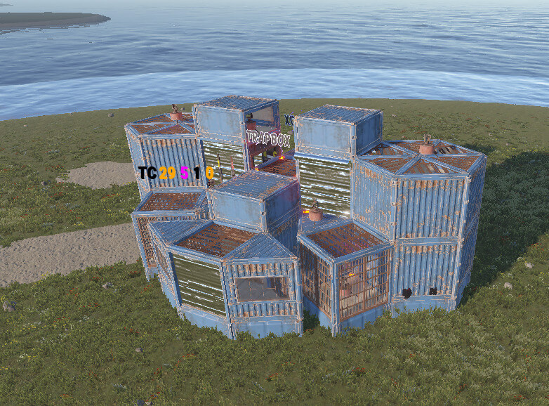 Raidable Bases | Pack 2 Rust - Lone Design