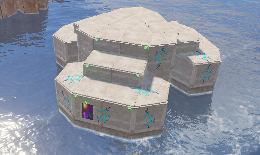 Fortress pack 16 Rust Raidable Ship Fortress pack All Products