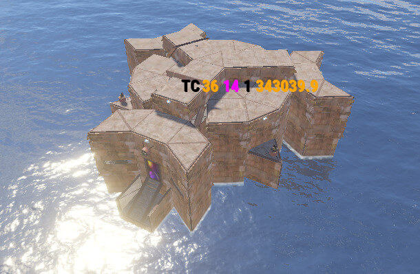 Fortress pack 20 Rust Raidable Ship Fortress pack All Products