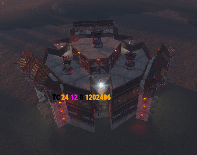 Fortress pack 8 Rust Raidable Ship Fortress pack All Products