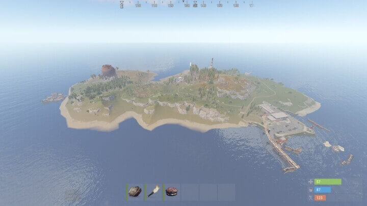 Rust Heady Island 7.1 - Small / One Grid Prefabs